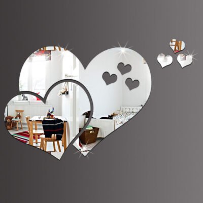 Corazones Espejos Decorativos